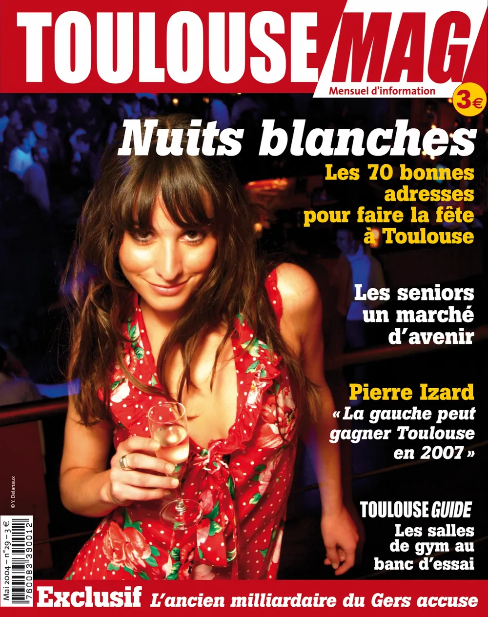 Direction artistique, graphisme, mise en page du magazine Toulouse Mag