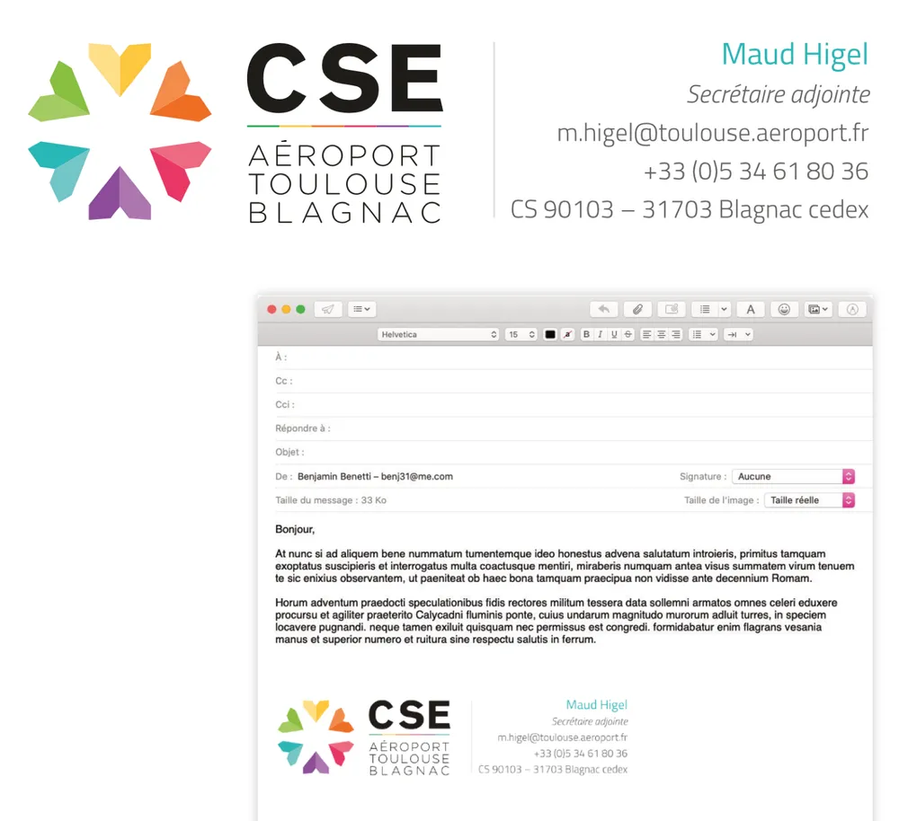 Signature courriel du CSE