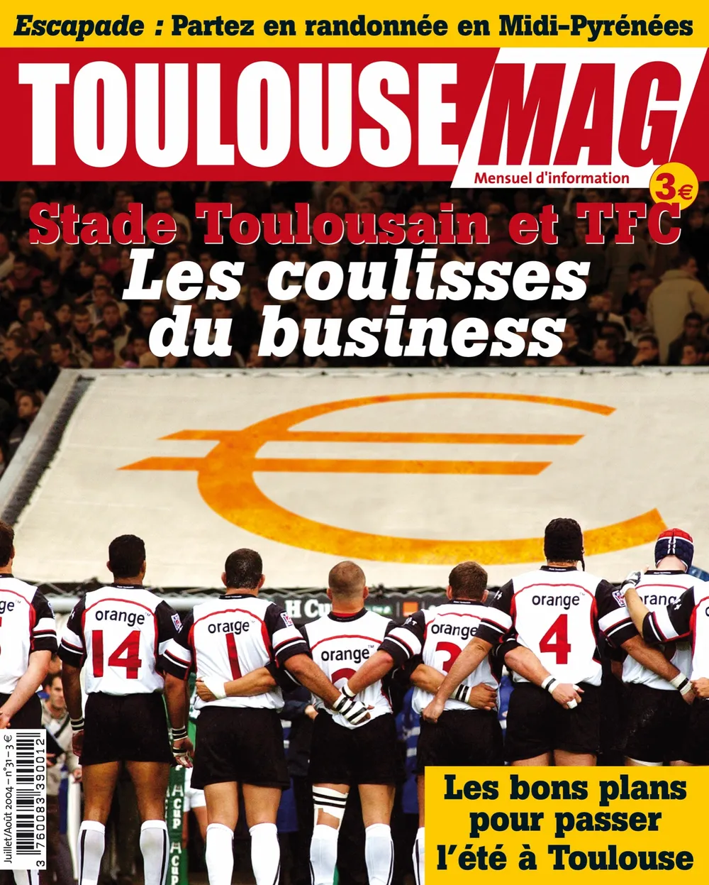 Direction artistique, graphisme, mise en page du magazine Toulouse Mag no 31