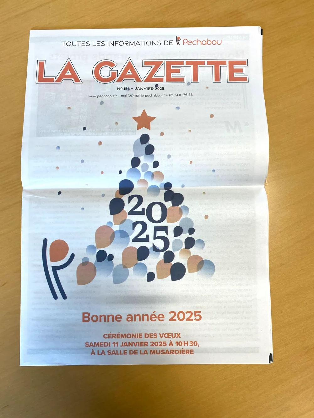 Conception graphisque texte/image et mise en page journal