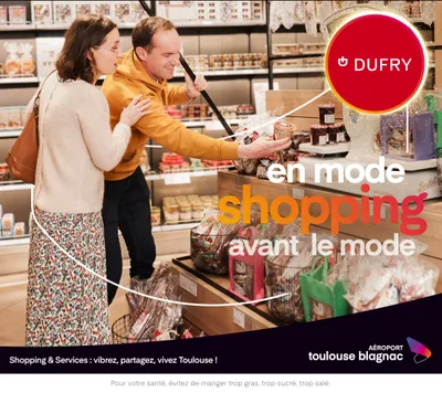 Publicité animée aéroport Toulouse-Blagnac, campagne hiver 2023