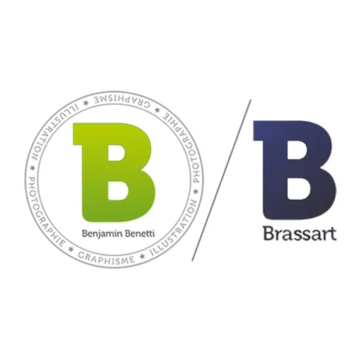 Mon logo comparé à celui de Brassart